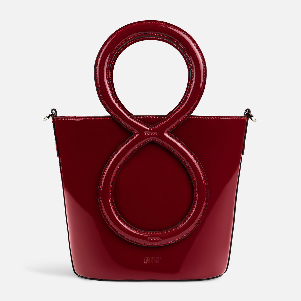 Infinity Bag - Patent Leather Red