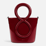 Infinity Bag - Patent Leather Red