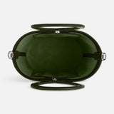 Infinity Bag - Patent Leather Green
