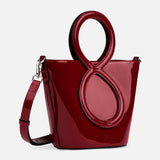 Infinity Bag - Patent Leather Red