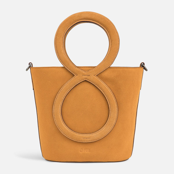 Infinity Bag - Amber Suede