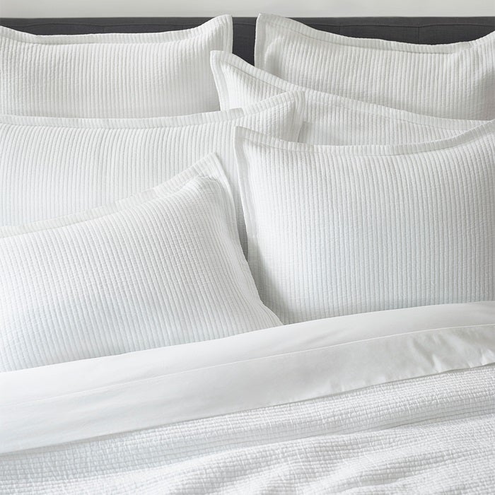 Textured Cotton Coverlet & Shams Set