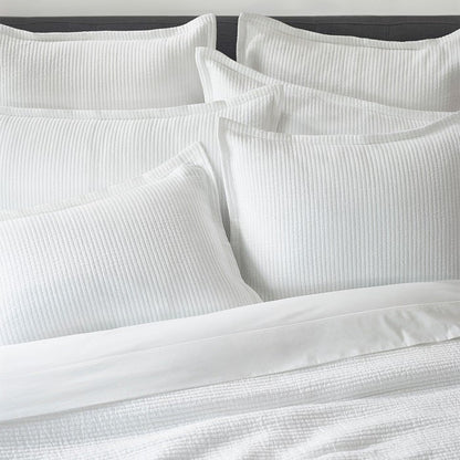 Textured Cotton Coverlet & Shams Set