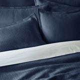 Textured Cotton Coverlet & Shams Set