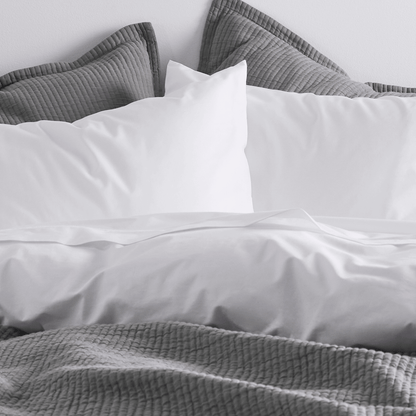 Textured Cotton Coverlet