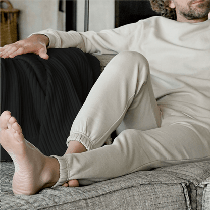 Cotton Ribbed Oversized Throw