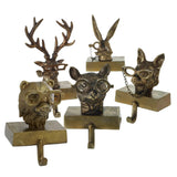 Eric + Eloise Bronzed Aluminum Stocking Holders