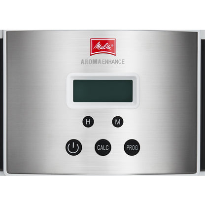 Melitta® Aroma Enhance™ 10-Cup Drip Coffee Maker w/ Glass Carafe | White
