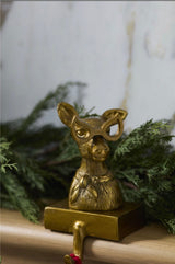 Eric + Eloise Margie the Doe Bronzed Aluminum Stocking Holder