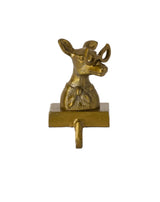 Eric + Eloise Margie the Doe Bronzed Aluminum Stocking Holder