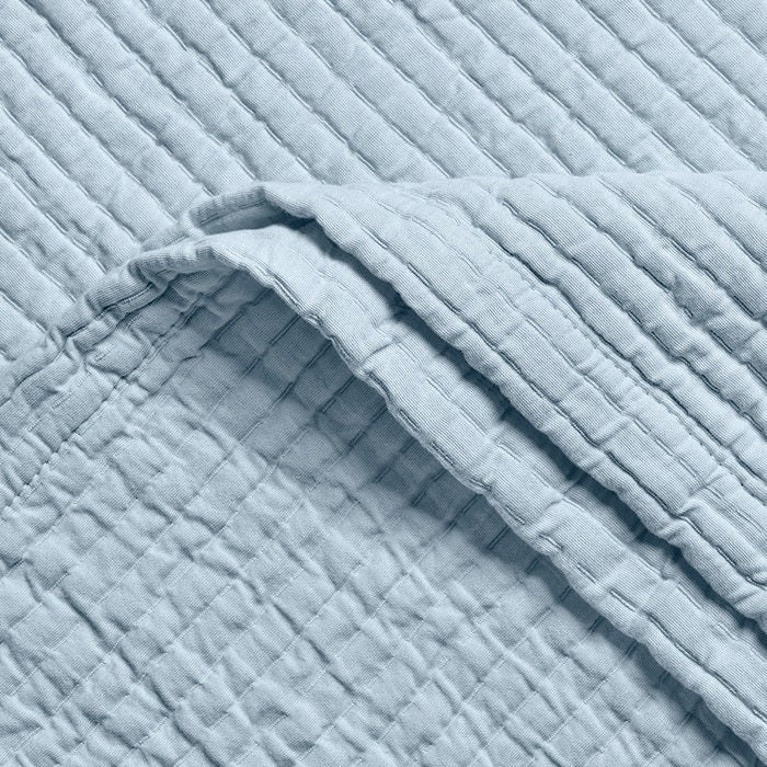 Textured Cotton Coverlet & Shams Set