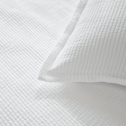 Textured Cotton Coverlet & Shams Set