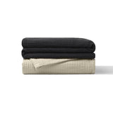 Textured Cotton Coverlet & Shams Set