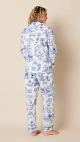 Fauna Botanica Luxe Pima Long-Sleeved Pajama
