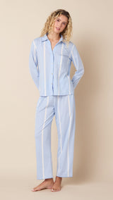 The Willow Set Bungalow Stripe - Morning Sky