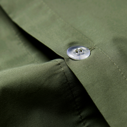 Percale Duvet Cover & Shams Set