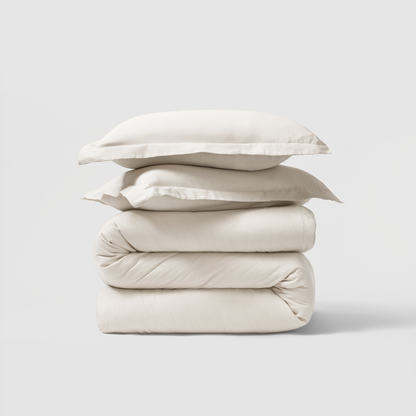 Cotton Cashmere Duvet Cover & Shams Set