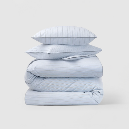 Seersucker Duvet Cover & Shams Set