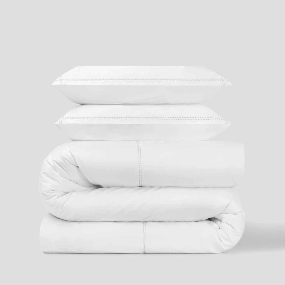 Naples Dotted Stitch Duvet Cover & Shams Set