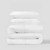 Naples Dotted Stitch Duvet Cover & Shams Set