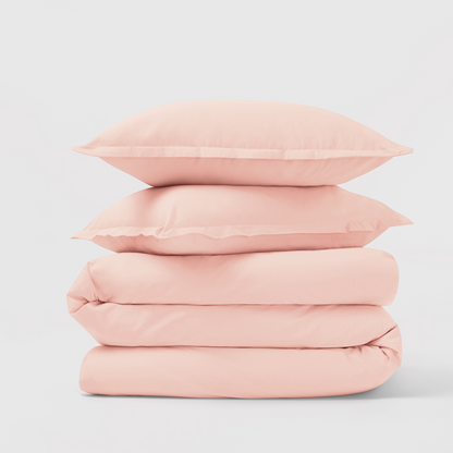 Percale Duvet Cover & Shams Set