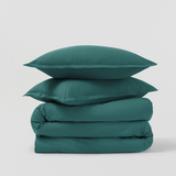 Percale Duvet Cover & Shams Set