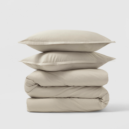 Percale Duvet Cover & Shams Set