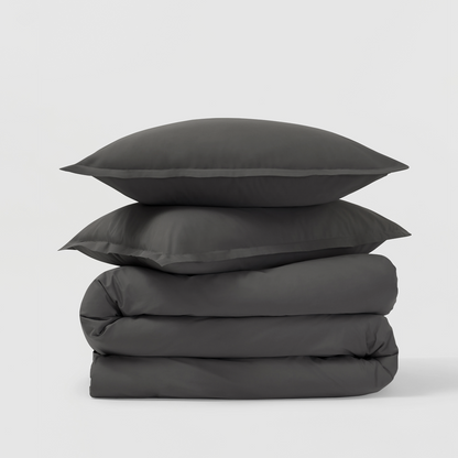 Percale Duvet Cover & Shams Set