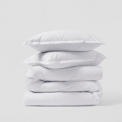 Percale Duvet Cover & Shams Set