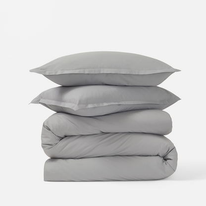 Percale Duvet Cover & Shams Set
