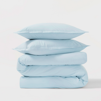 Percale Duvet Cover & Shams Set
