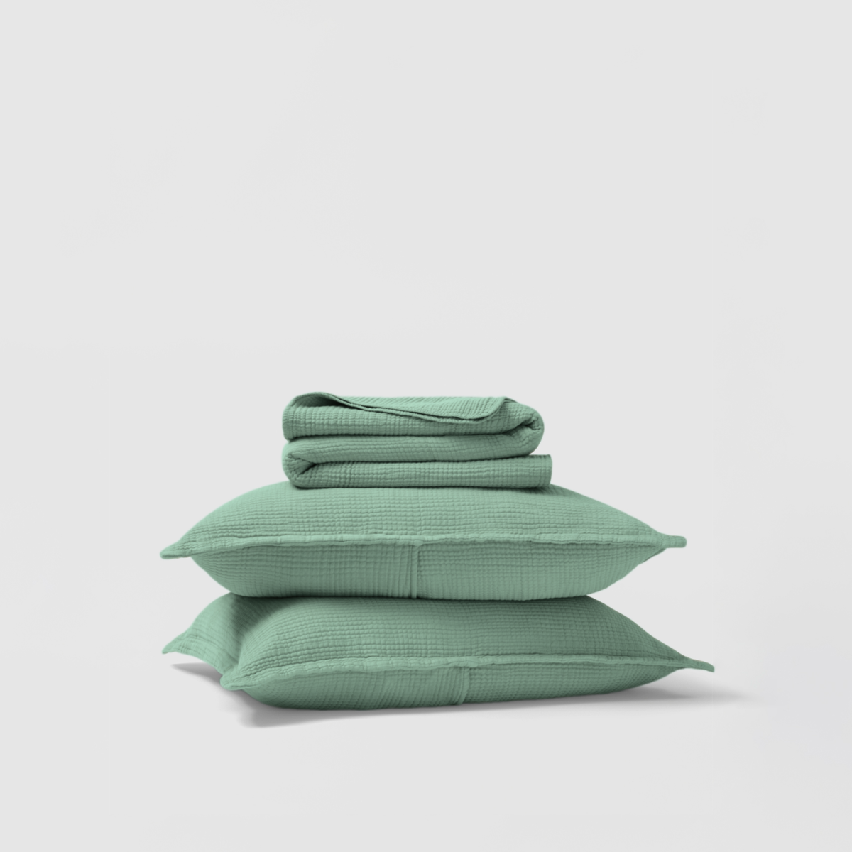 Four Layer Coverlet & Shams Set