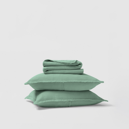 Four Layer Coverlet & Shams Set