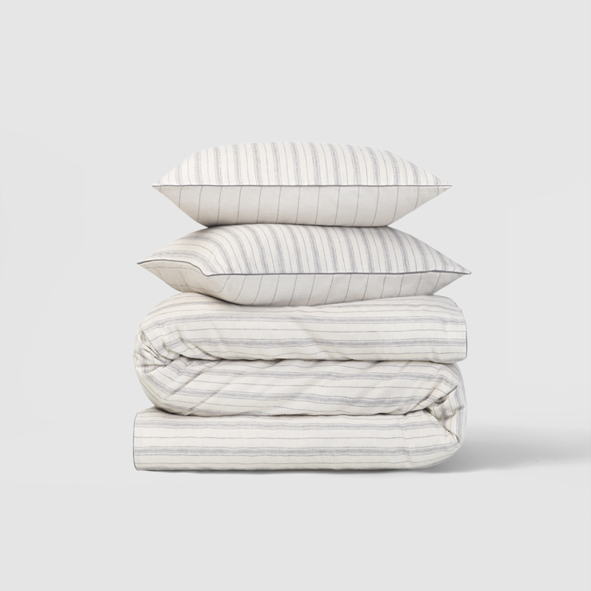 Brushed Cotton Duvet Cover & Shams Set