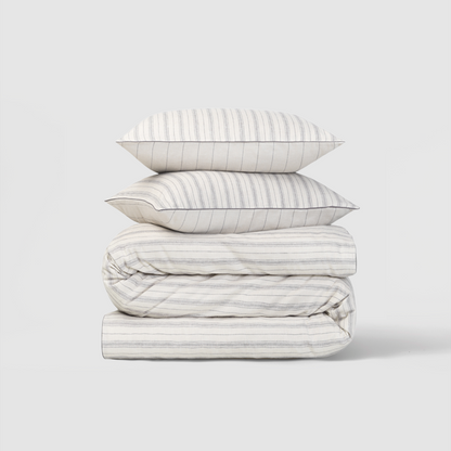 Brushed Cotton Duvet Cover & Shams Set