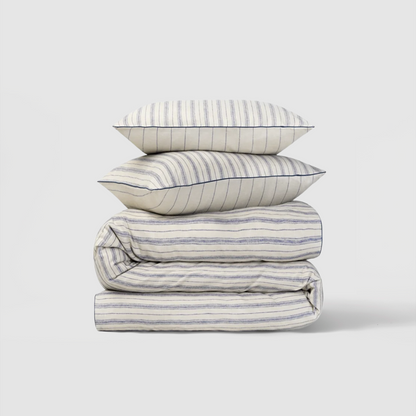 Brushed Cotton Duvet Cover & Shams Set