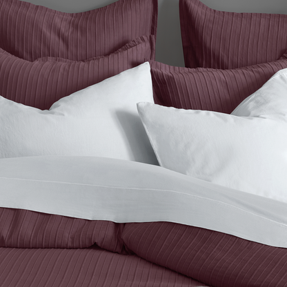 Mila Matelassé Duvet Cover & Shams Set