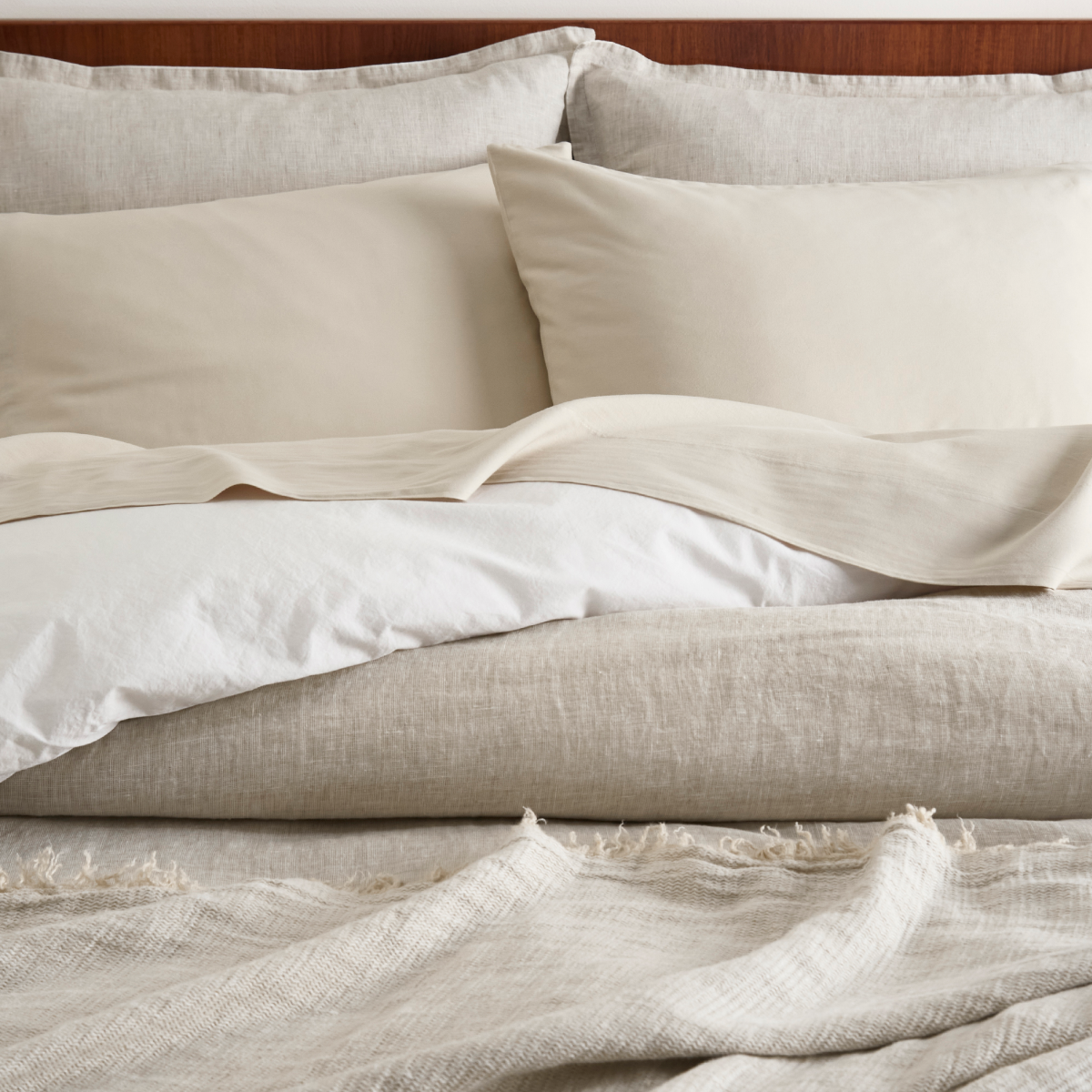 Organic Cotton Duvet Cover & Shams Set