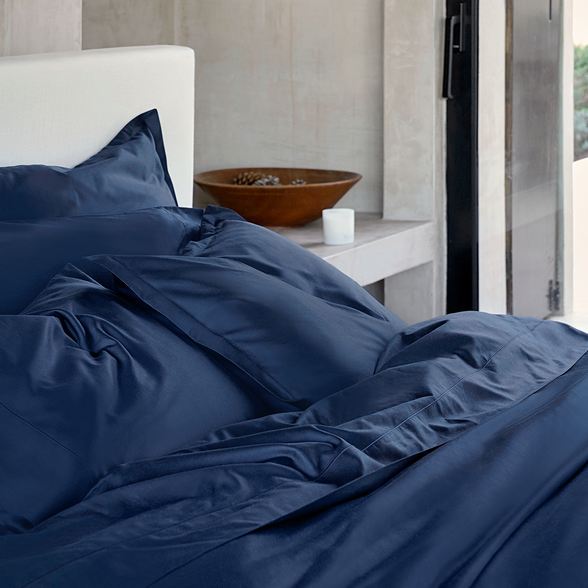 Percale Shams Pair