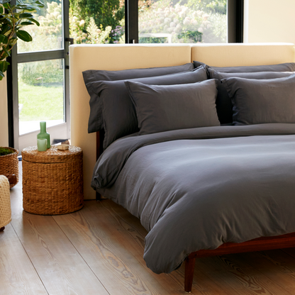 Organic Cotton Duvet Cover & Shams Set