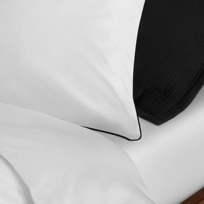 Turin Piped Edge Duvet Cover