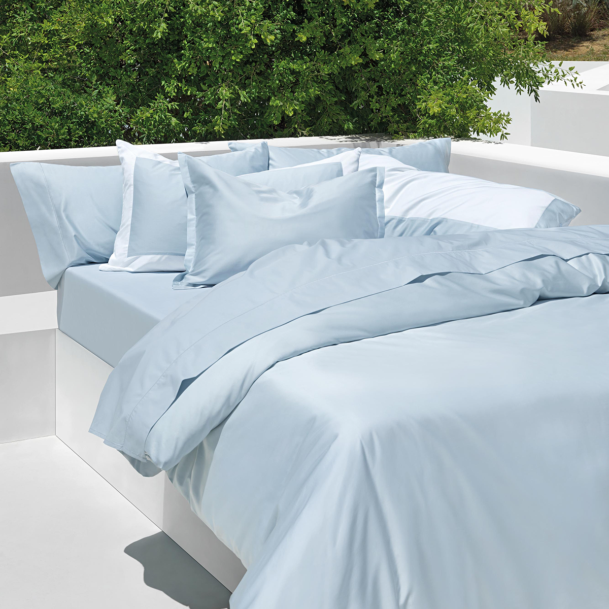 Percale Duvet Cover & Shams Set