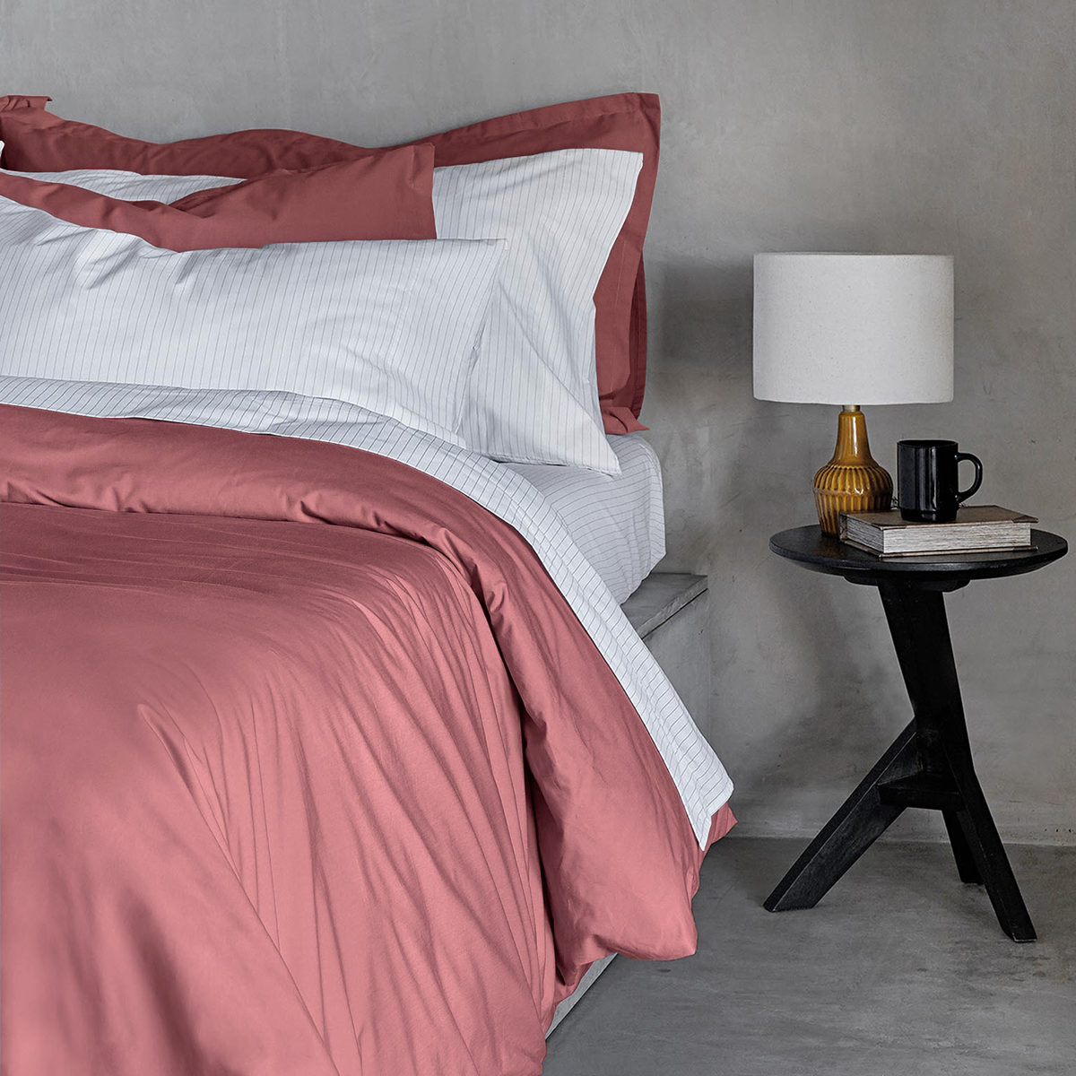 Percale Shams Pair