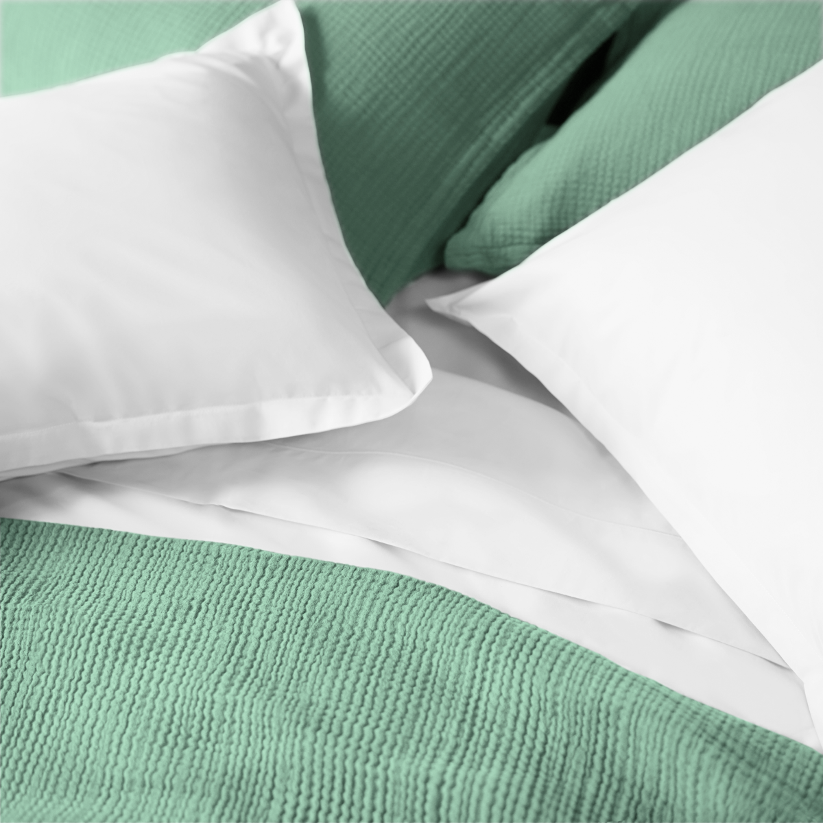 Four Layer Coverlet & Shams Set