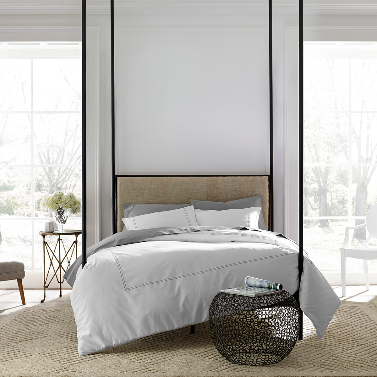 Baratta Percale Duvet Cover & Shams Set