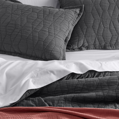 Mosaic Cotton Quilt & Shams Set