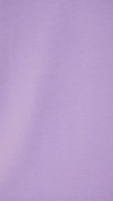 Classic Pima Knit Short Set - Lilac