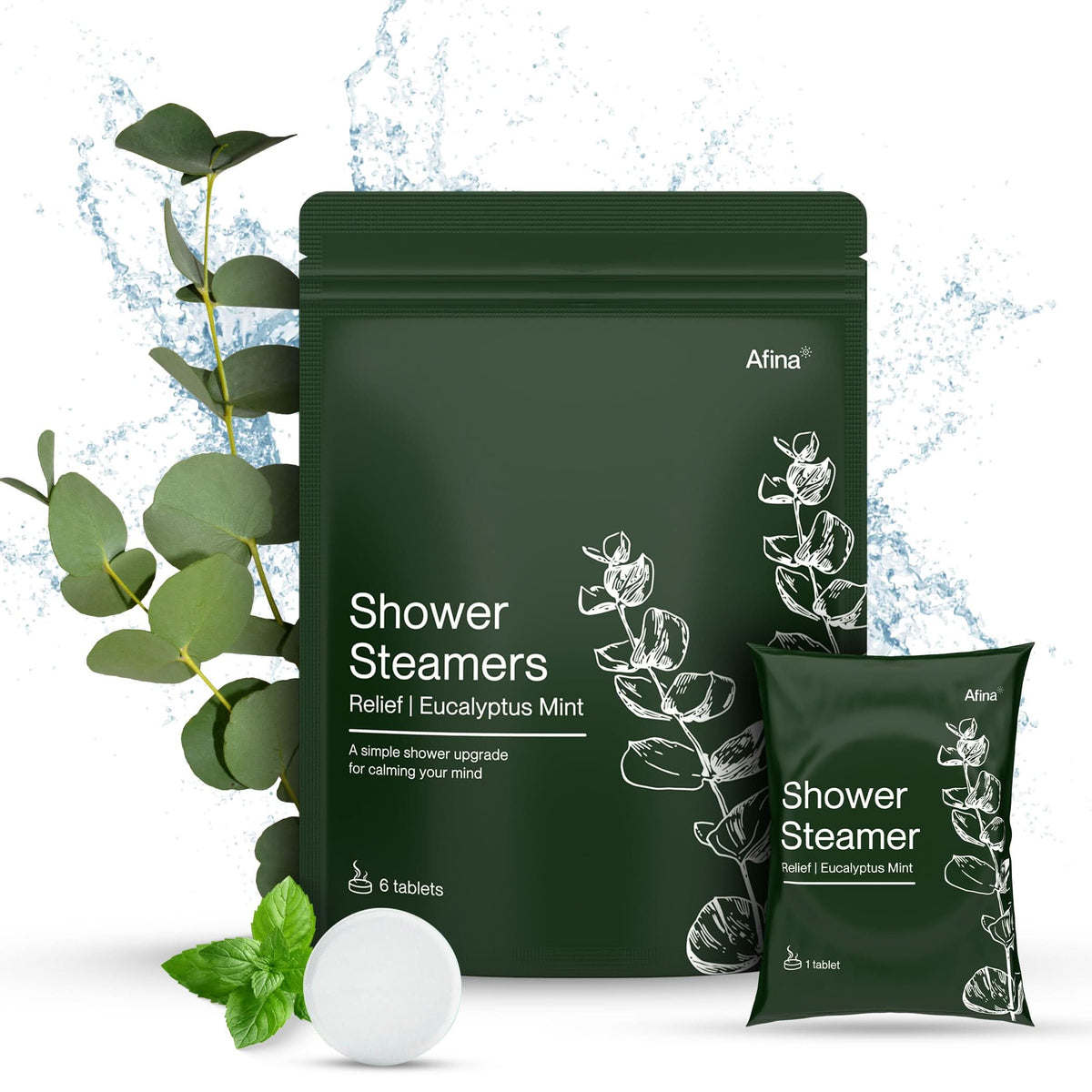 Afina Relief Shower Steamers