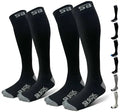 2-pair Merino Wool Ski Socks
