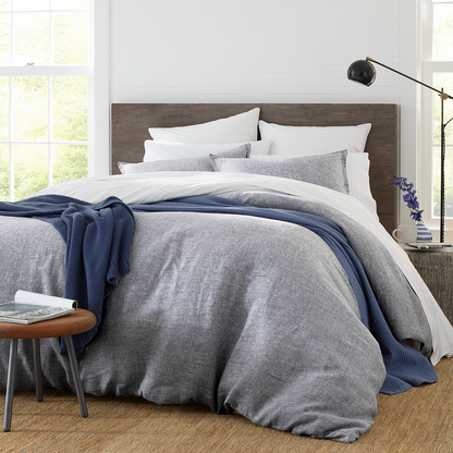 Linen Duvet Cover & Shams Set